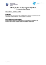 Studienbeschreibung Pankreaszentrum